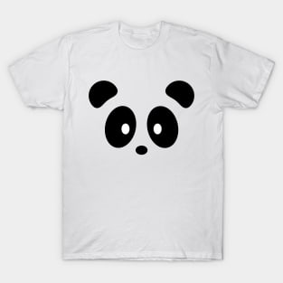 Panda Face Bambu Brand Bear Anime Cartoon T-Shirt